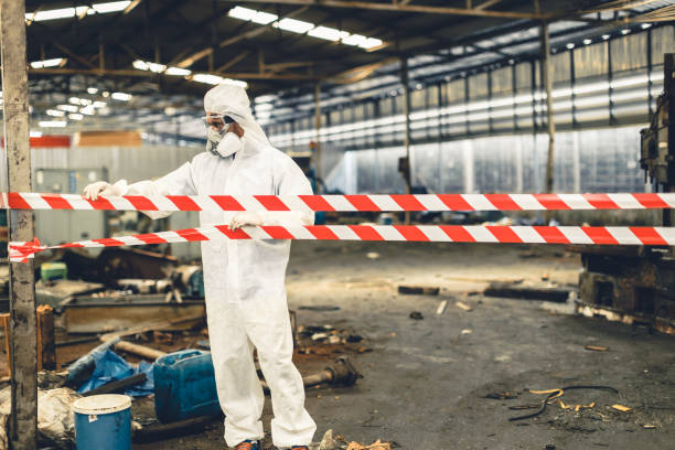 Professional Odor Removal technician working in Laconia, NH